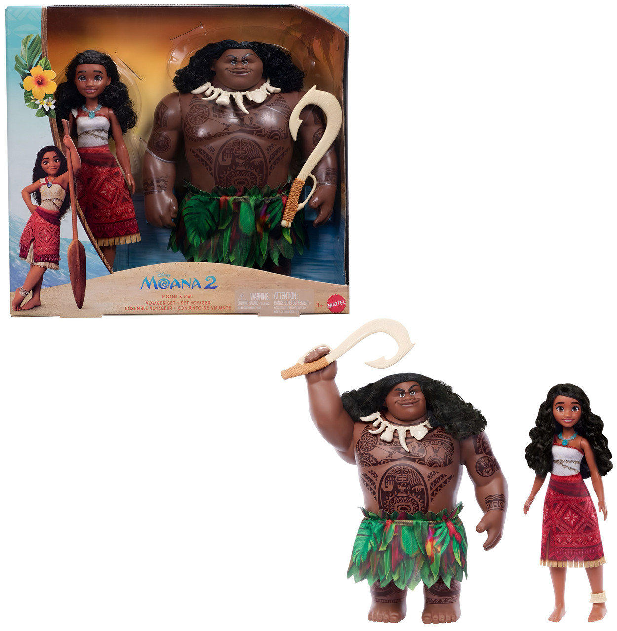 Moana 2 & Maui Demigod 2 Pack Moana 2 & Maui Demigod 2 Pack