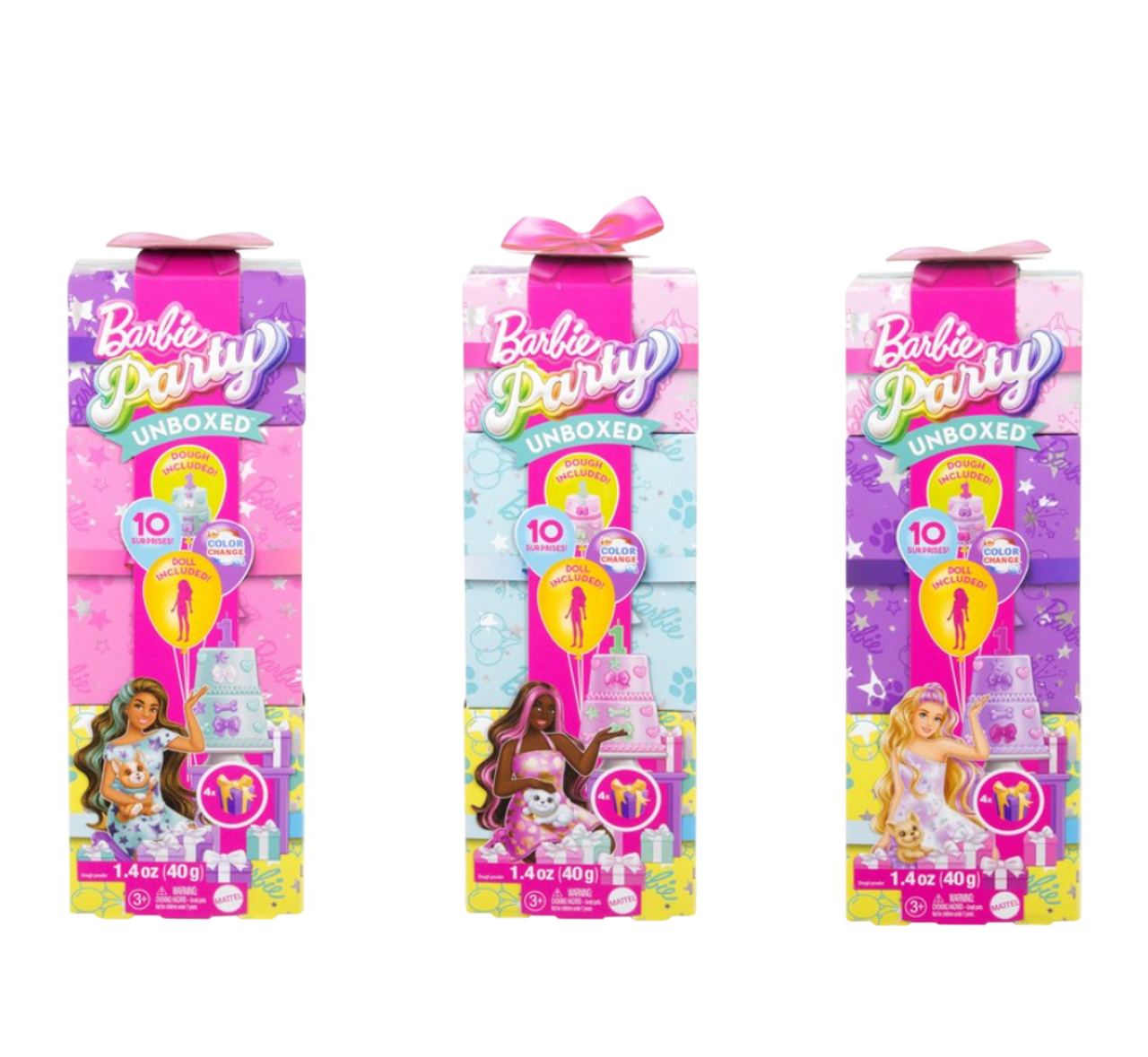 Barbie Party Unboxed Pet Birthday Series Barbie Party Unboxed Pet Birthday Series