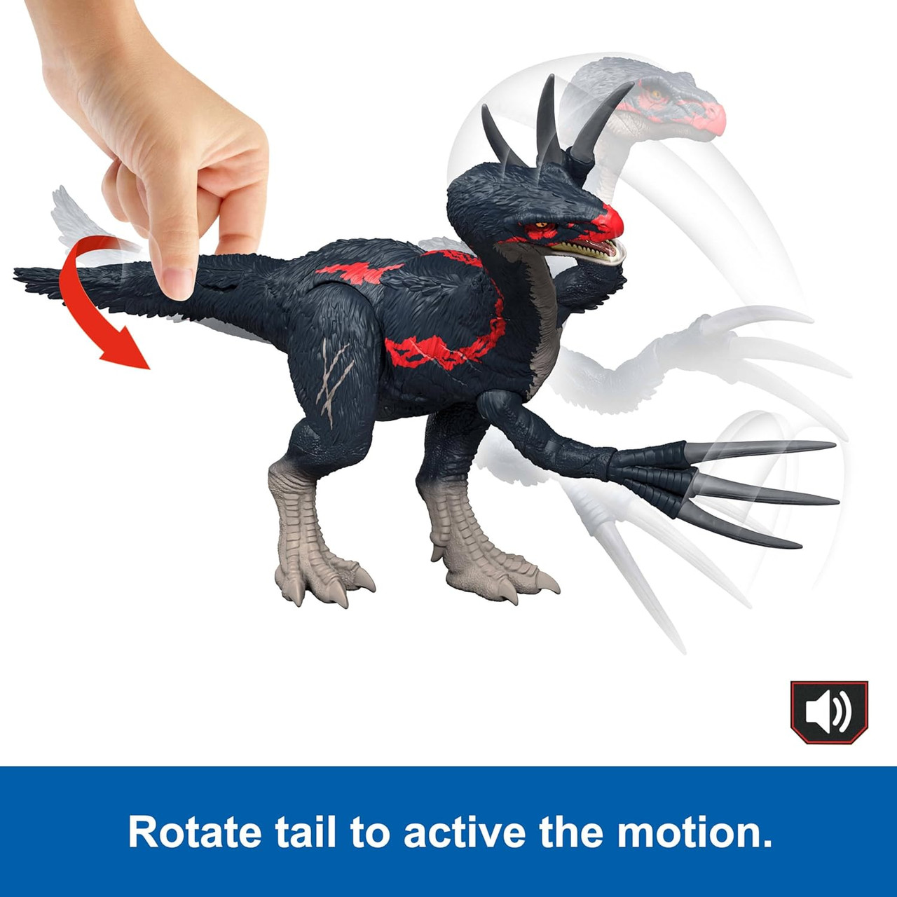 Jurassic World Slash N Roar Therizinosaurus Jurassic World Slash N Roar Therizinosaurus