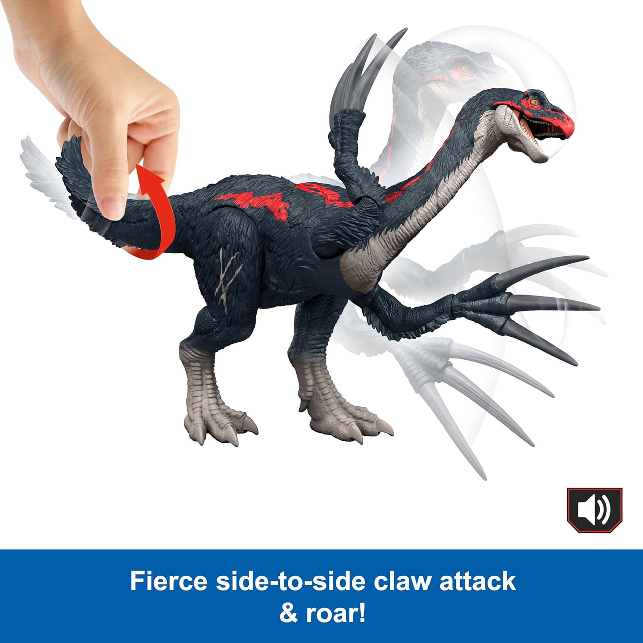 Jurassic World Slash N Roar Therizinosaurus Jurassic World Slash N Roar Therizinosaurus