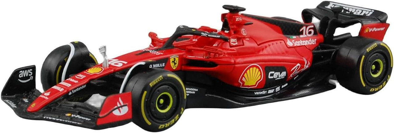 1:43 2024 F1 Ferrari SF23 No.16 Leclerc with Helmet