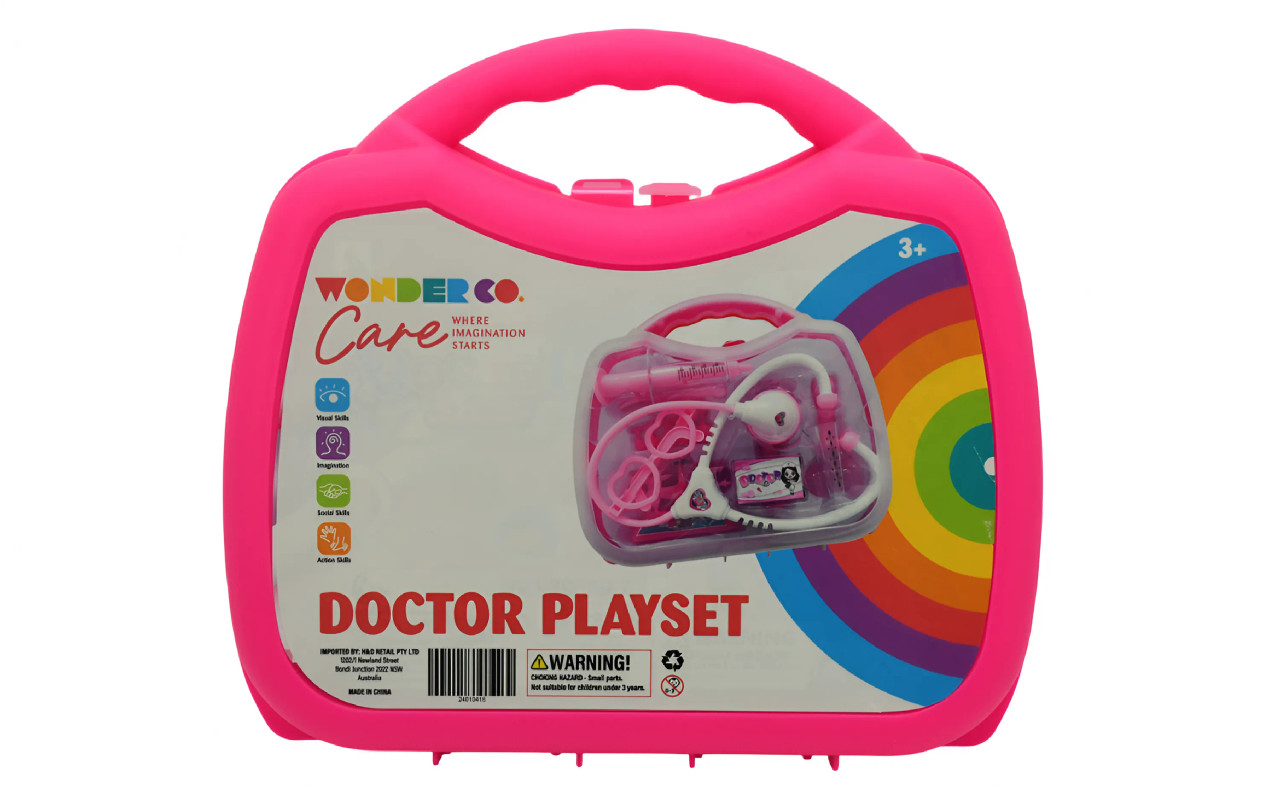 Wonder Co Care Junior Doctor Set  Pink 
