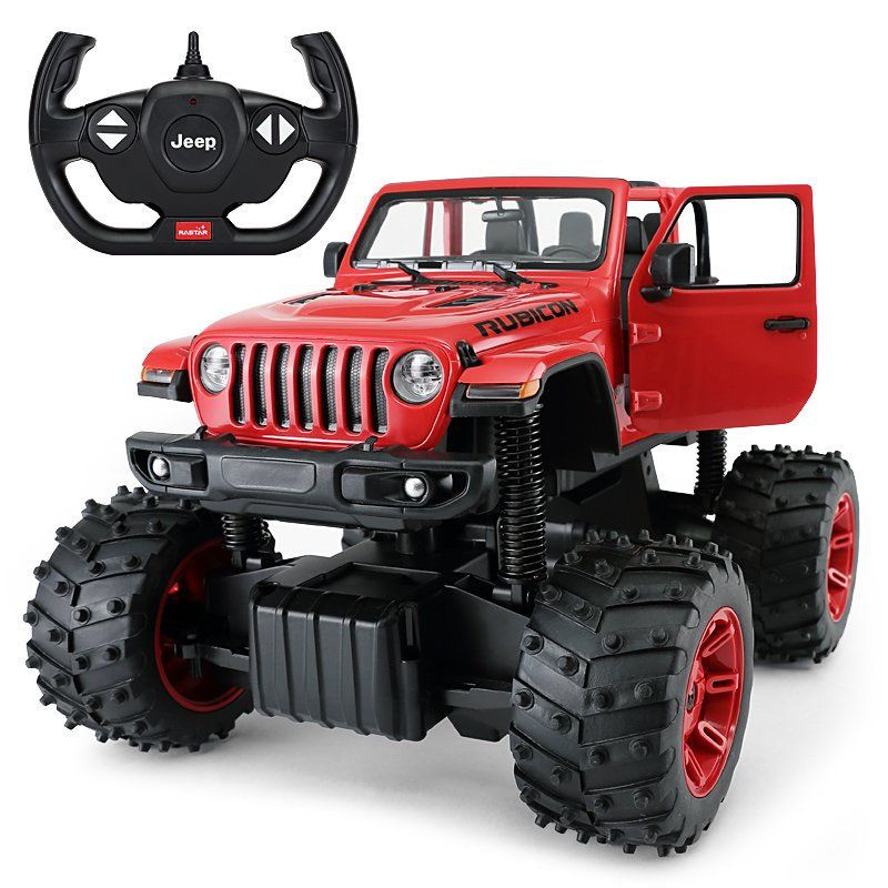 Rastar RC 1:14 Jeep Wrangler Rubicon With Big Foot Design