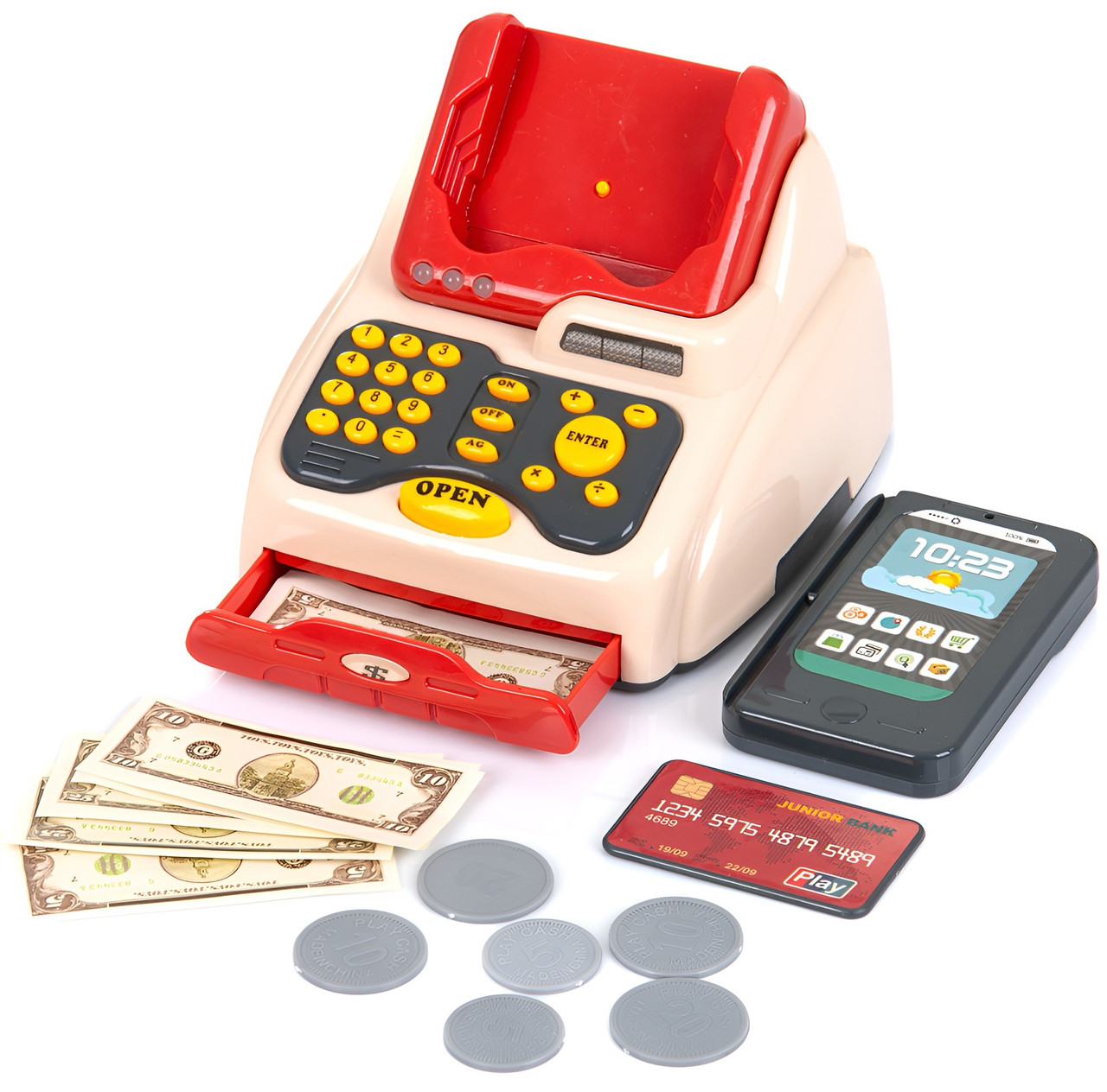 Wonder Co Play Shopping Fun Register Playset Wonder Co Play Shopping Fun Register Playset