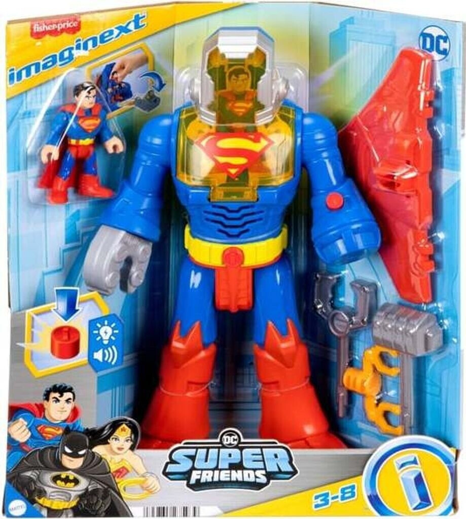 Imaginext DC Super Friends Superman Insider & Exo Suit Robot