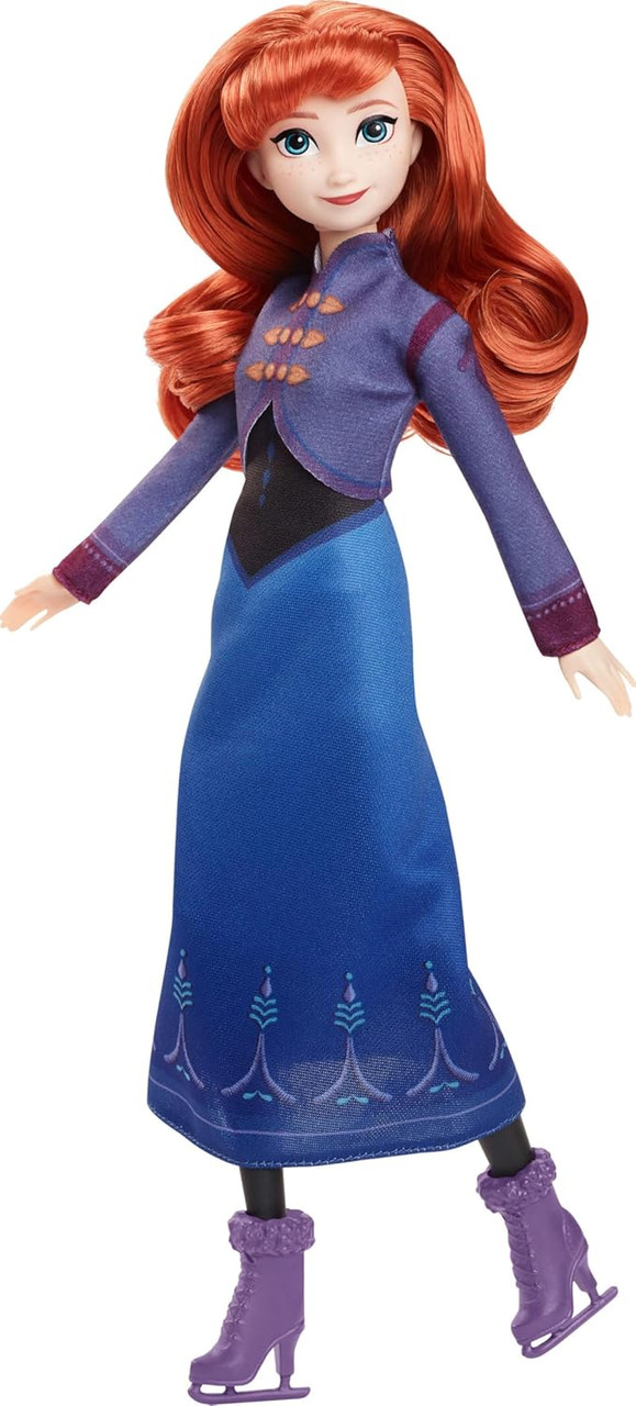 Disney Frozen Ice-Skating Anna Fashion Doll With Skates & Shoes Disney Frozen Ice-Skating Anna Fashion Doll With Skates & Shoes