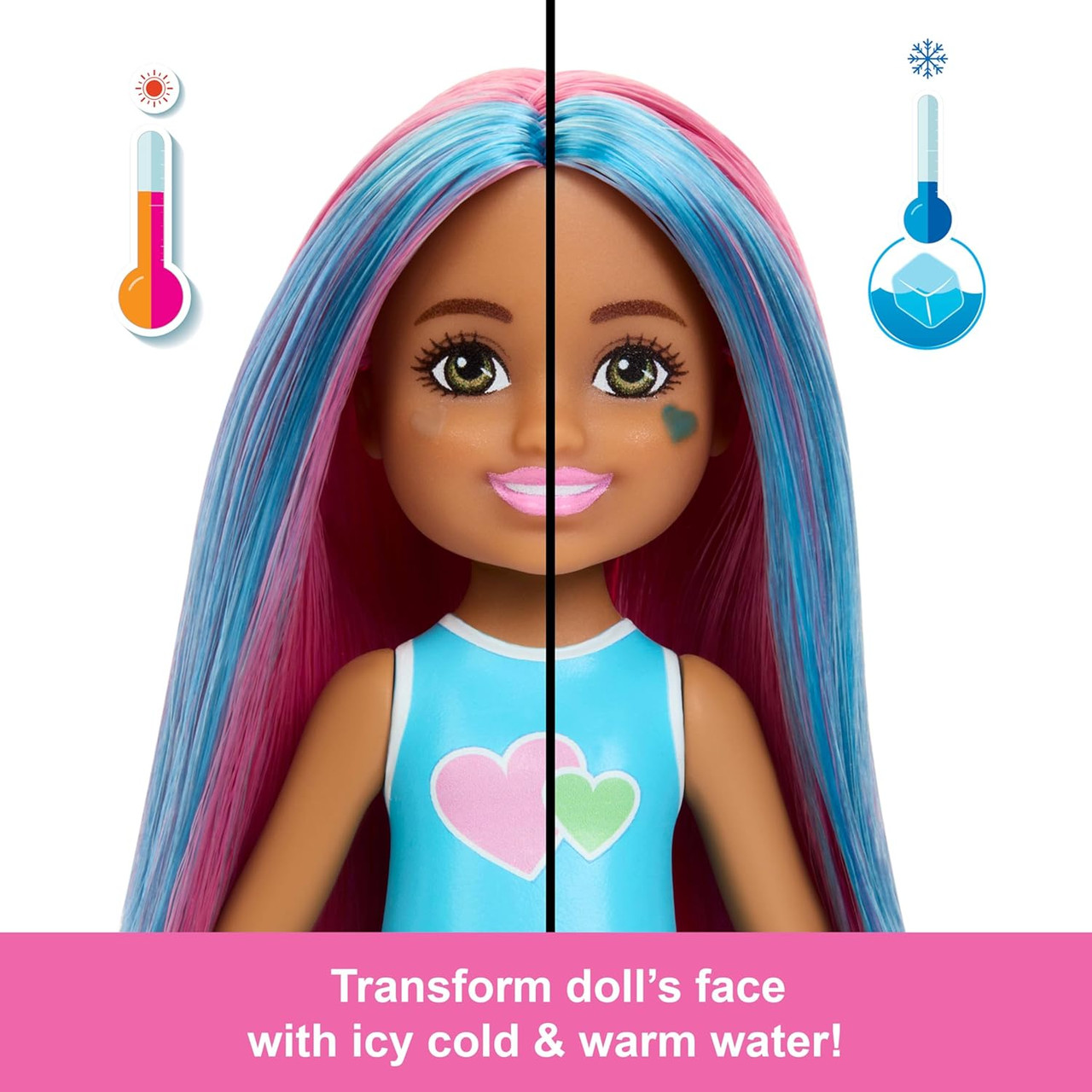 Barbie Chelsea Pop Reveal Shakes Fashion Doll Barbie Chelsea Pop Reveal Shakes Fashion Doll