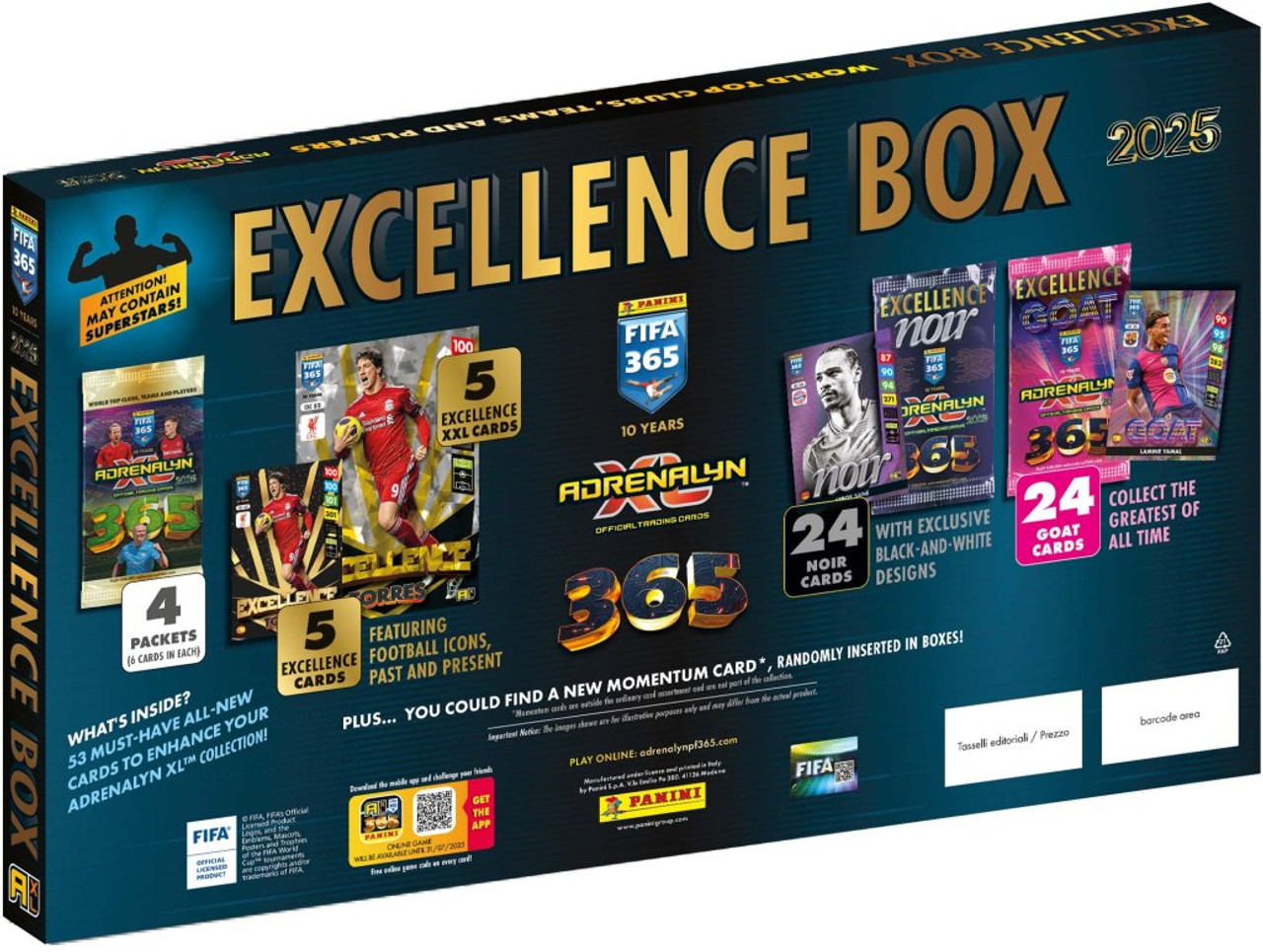 FIFA 365 Adrenalyn XL 2025 Soccer Excellence Pack FIFA 365 Adrenalyn XL 2025 Soccer Excellence Pack
