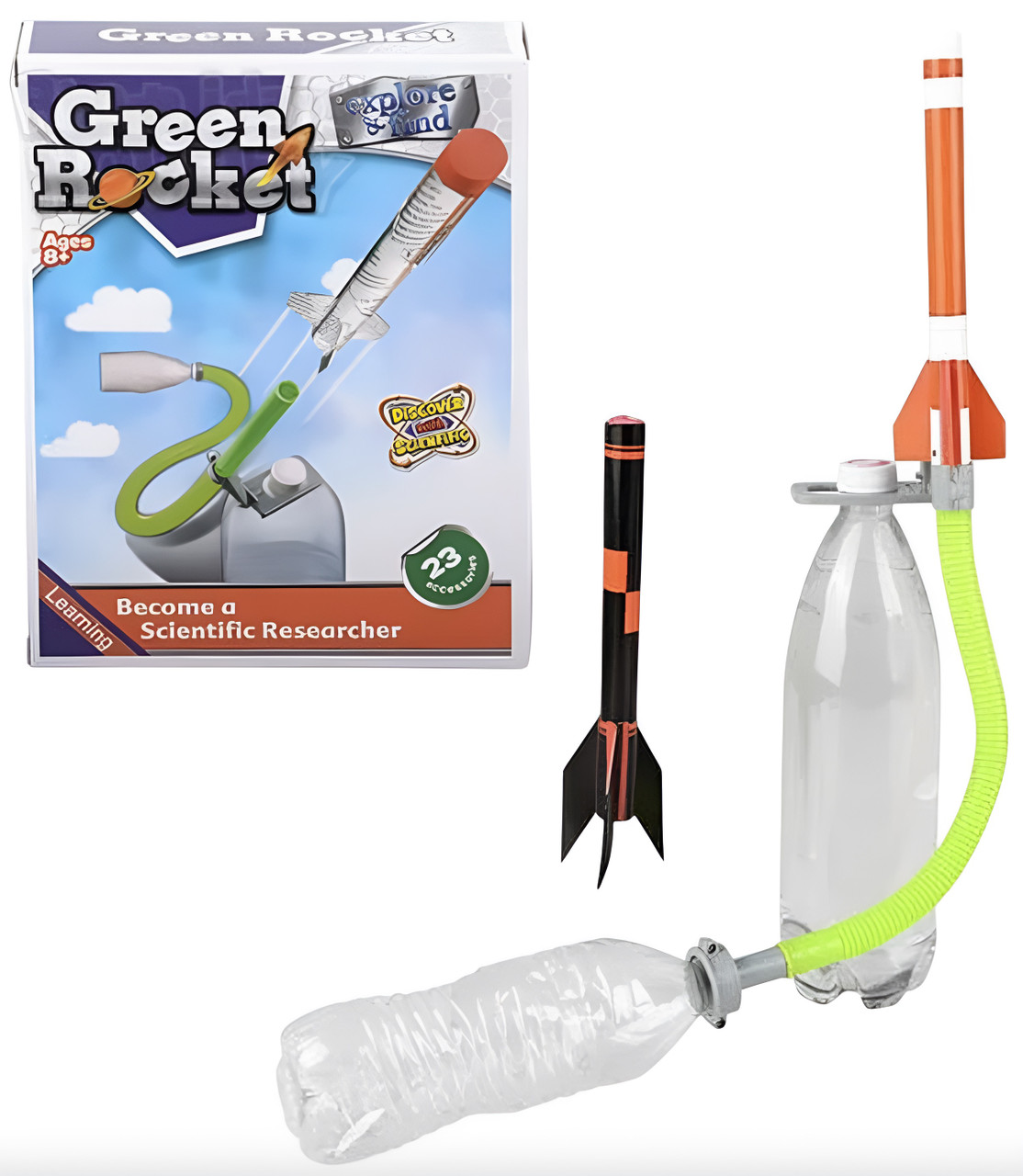 Explore & Find - Green Rocket 