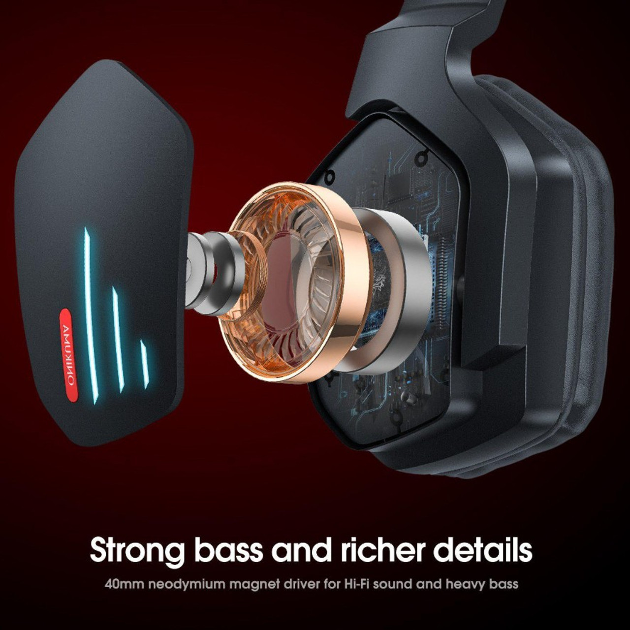 Onikuma B60 Wireless Gaming Headset 