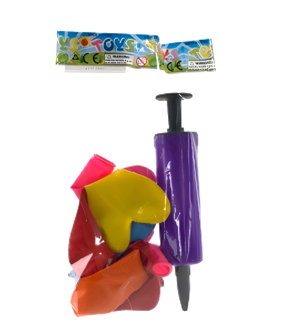 Heart Balloons with Pump 