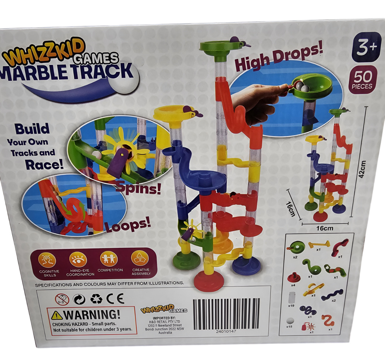 Marble Track Playing Set 50pcs