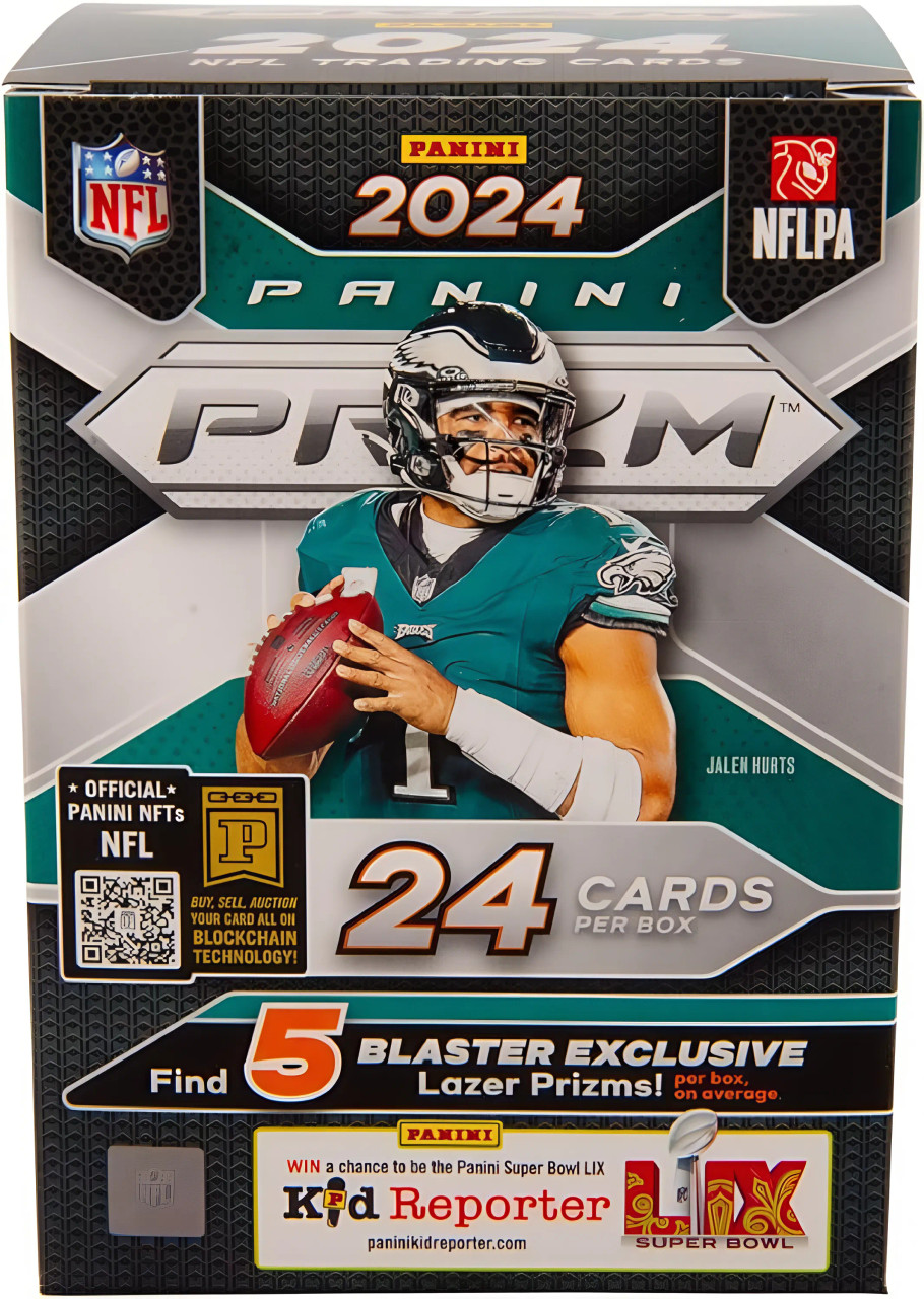2024 Panini Prizm Football Trading Cards Blaster Box 2024 Panini Prizm Football Trading Cards Blaster Box