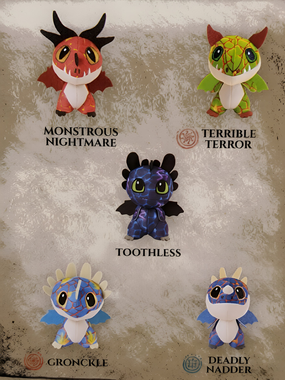 Dreamworks How to Train Your Dragon - Mini Surprise Plush 3 inch