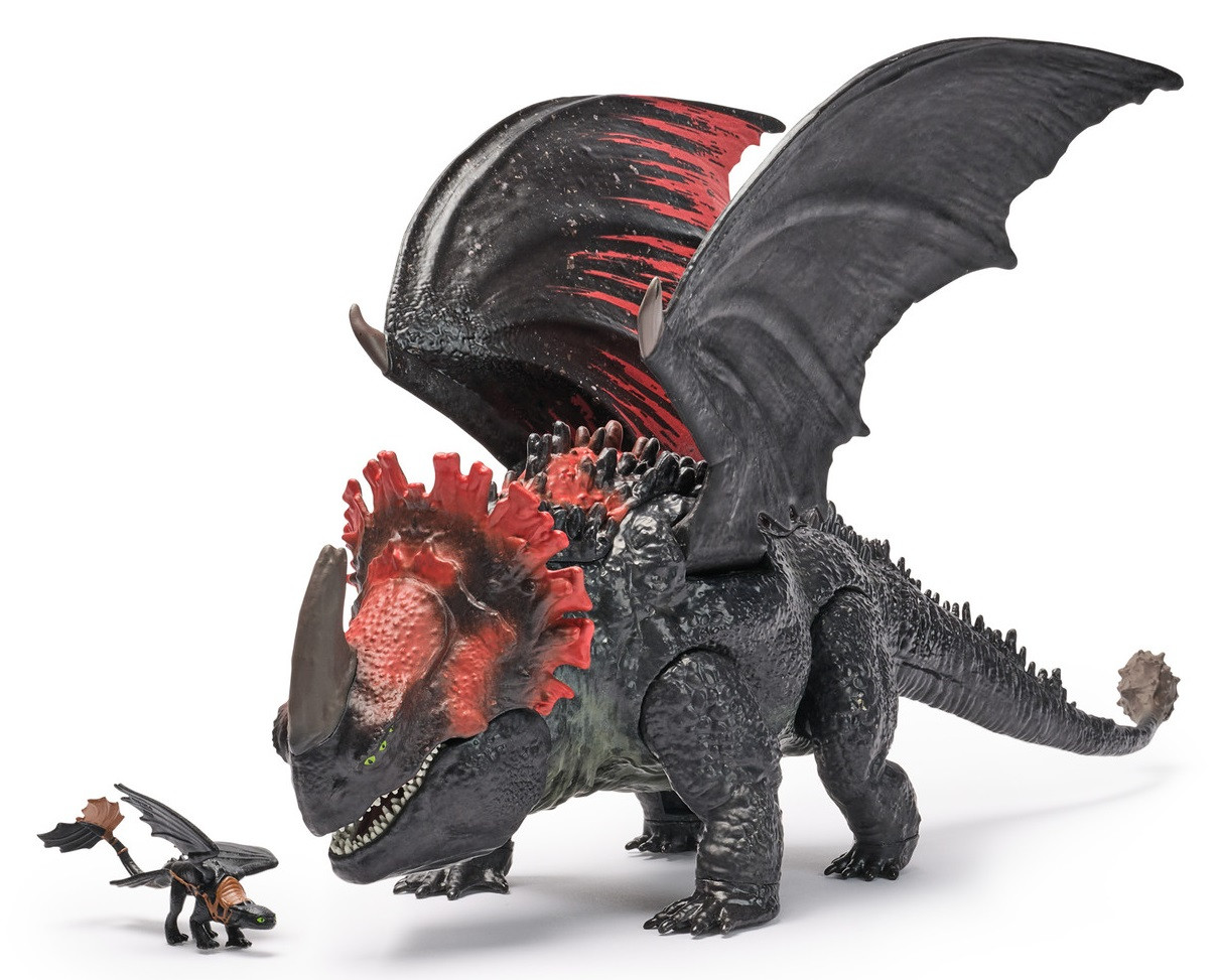 Dreamworks How to Train Your Dragon - World of Berk: Red Death Chomping Rampage 11 inch
