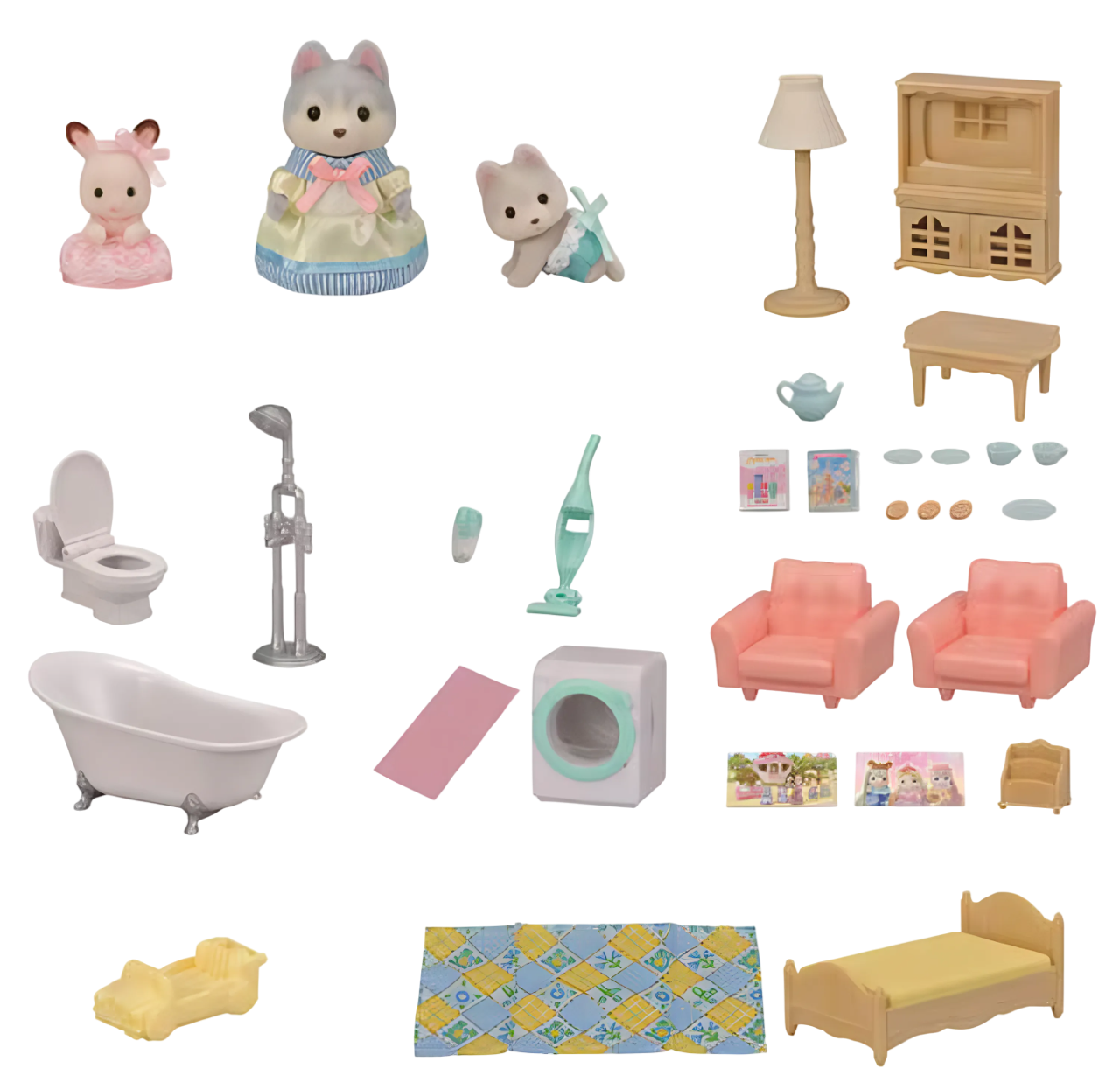 Sylvanian Families Red Roof Country Home Set