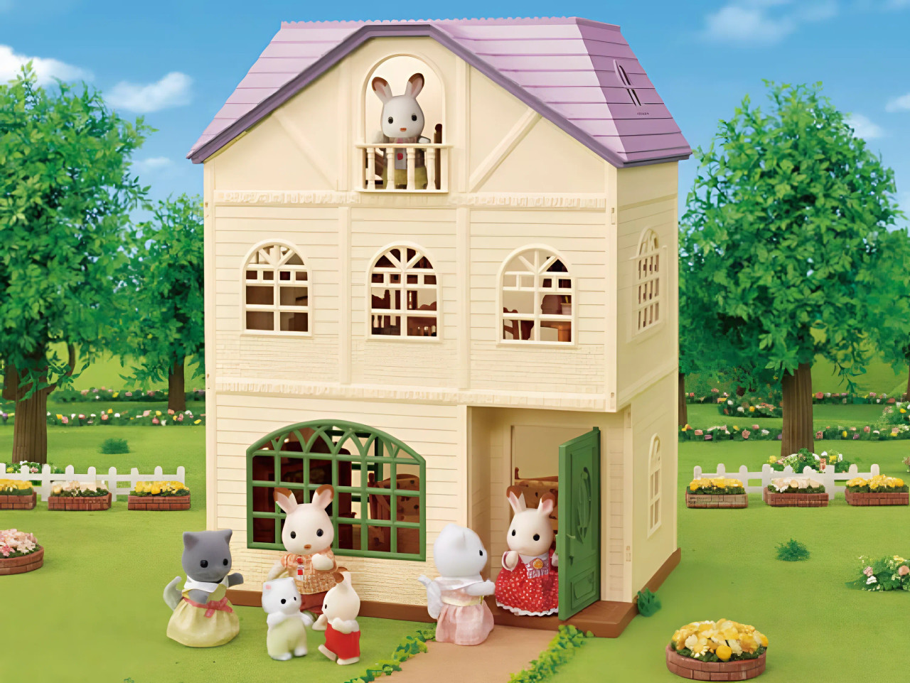 Sylvanian Families Wisteria Terrace Gift Set Sylvanian Families Wisteria Terrace Gift Set