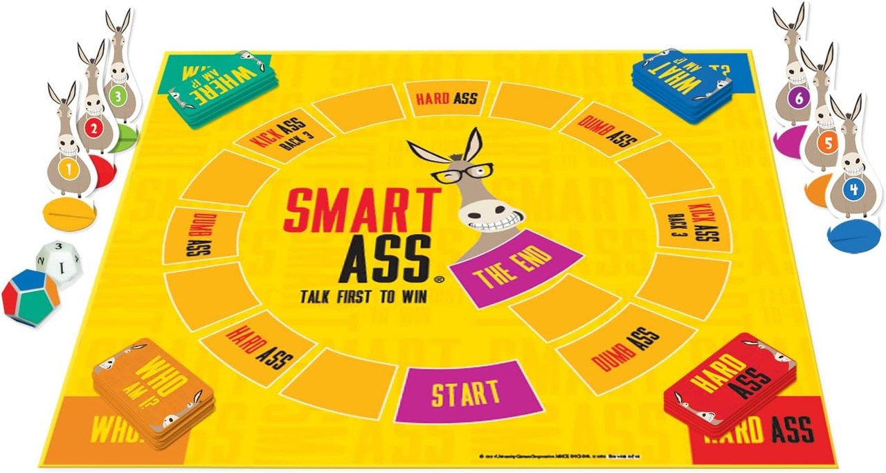 Smart Ass New Edition Board Game