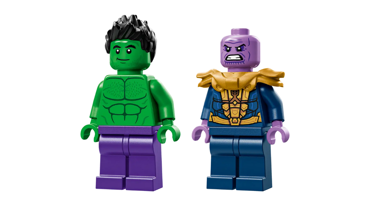 LEGO Marvel The Hulk Truck vs. Thanos 76312