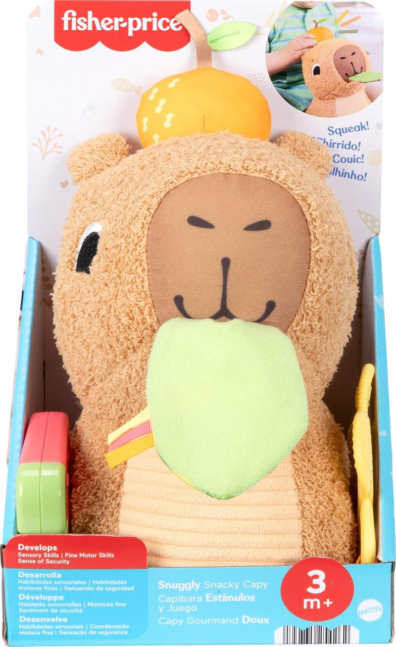 Fisher-Price Snuggly Snacky Capy Fisher-Price Snuggly Snacky Capy