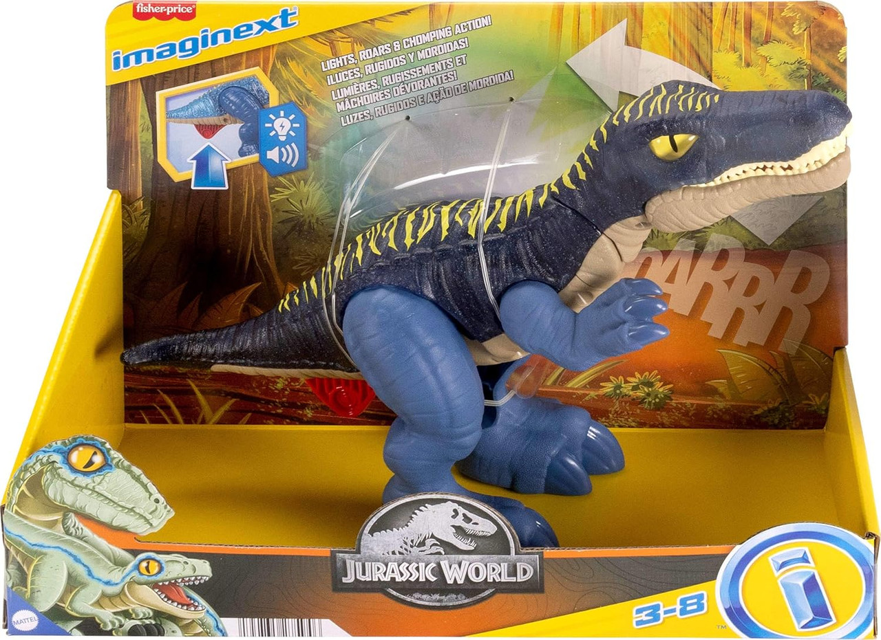 Imaginext Jurassic World Growl & Glow Baryonyx Dinosaur