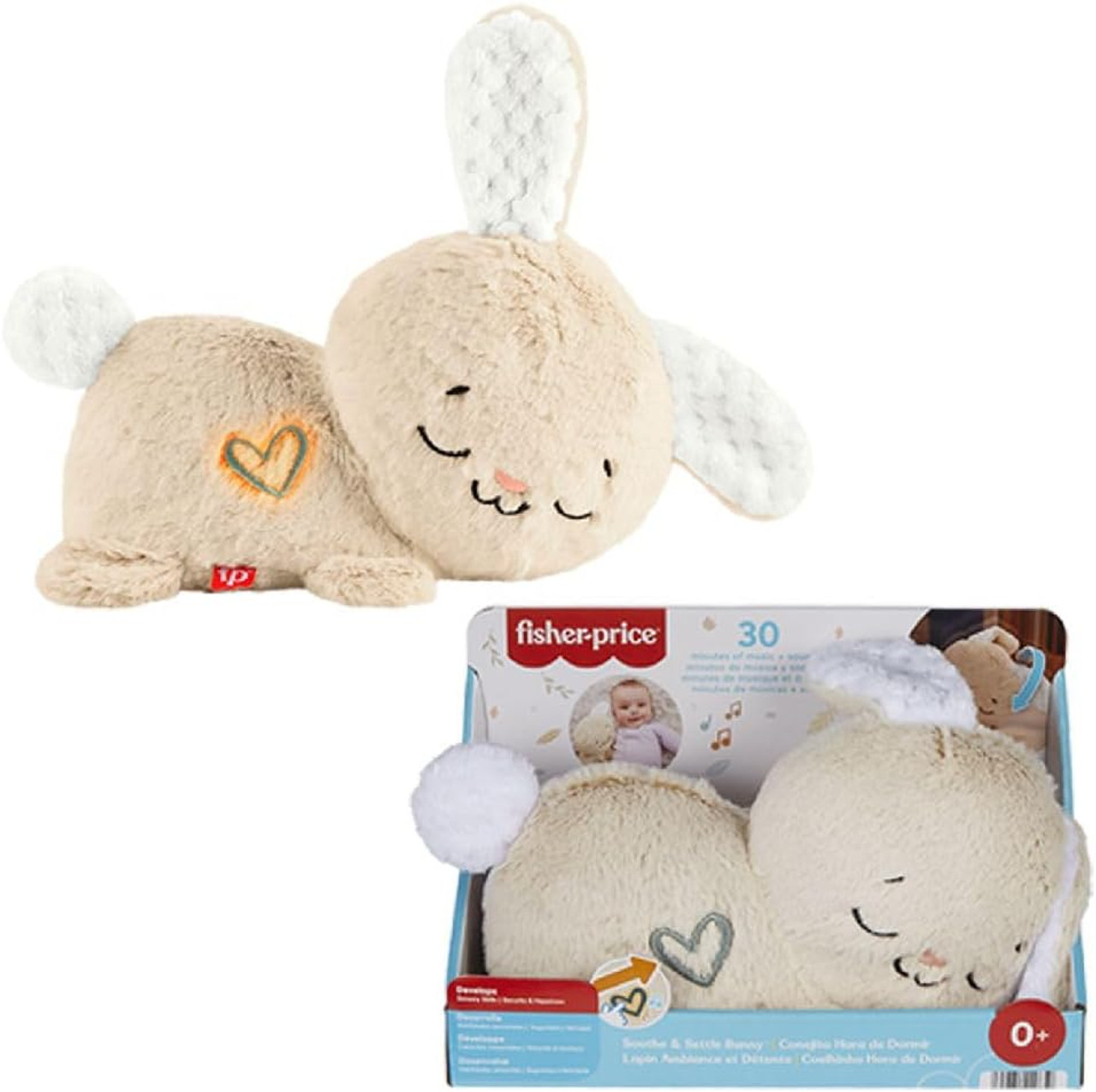 Fisher-Price Soothe & Settle Bunny Plush Fisher-Price Soothe & Settle Bunny Plush