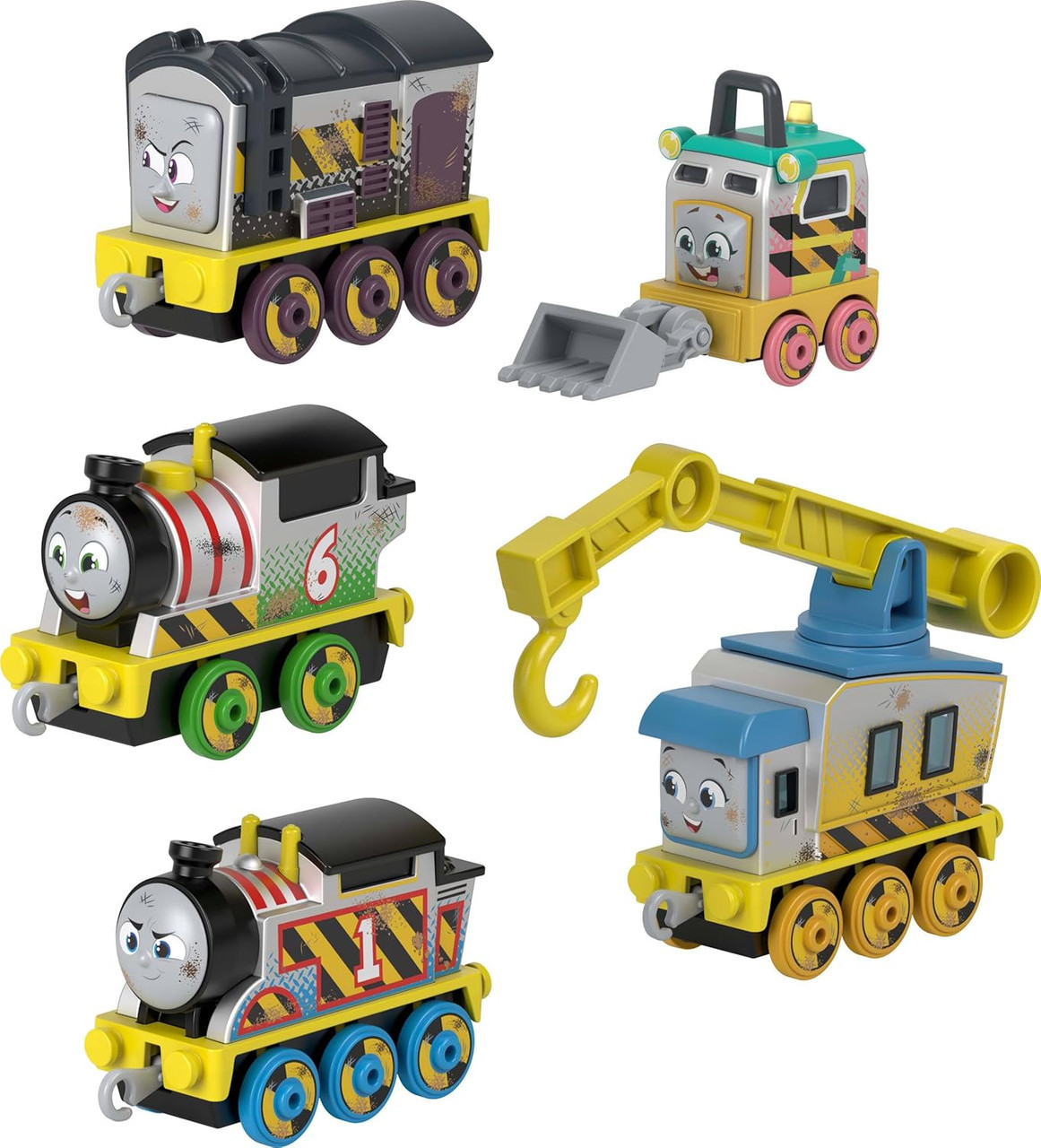 Thomas & Friends Construction Crew 5-Piece Diecast
