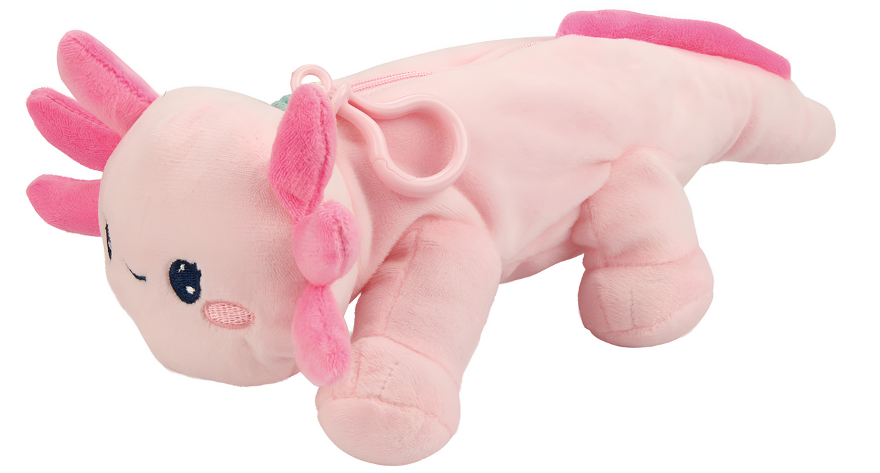 Axolotl Plush Pencil Case 