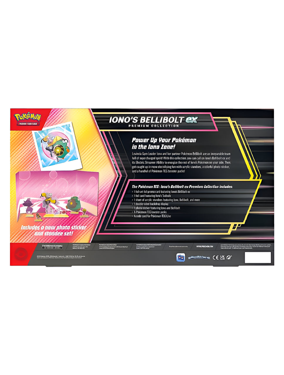 Pokemon TCG: Iono's Bellibolt Ex Premium Collection Pokemon TCG: Iono's Bellibolt Ex Premium Collection