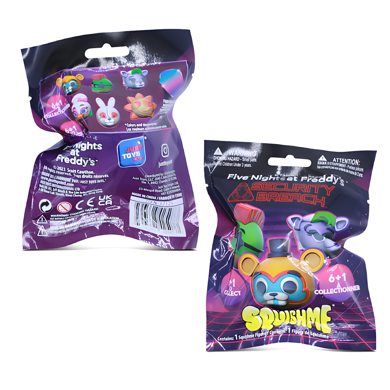 Five Nights at Freddy's SquishMe Security Breach Series 2 Five Nights at Freddy's SquishMe Security Breach Series 2