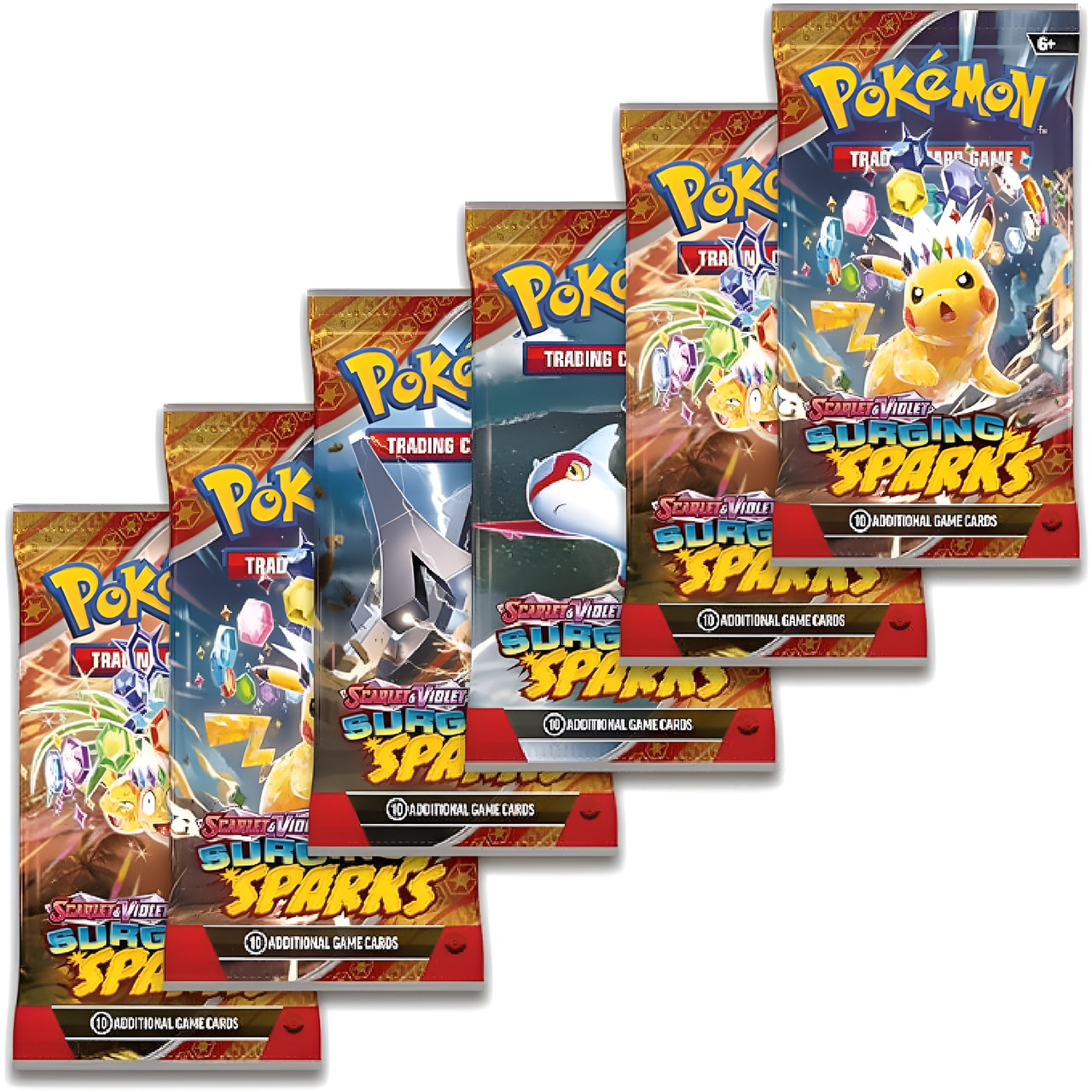 Pokemon TCG: Scarlet & Violet – Surging Sparks Booster Bundle