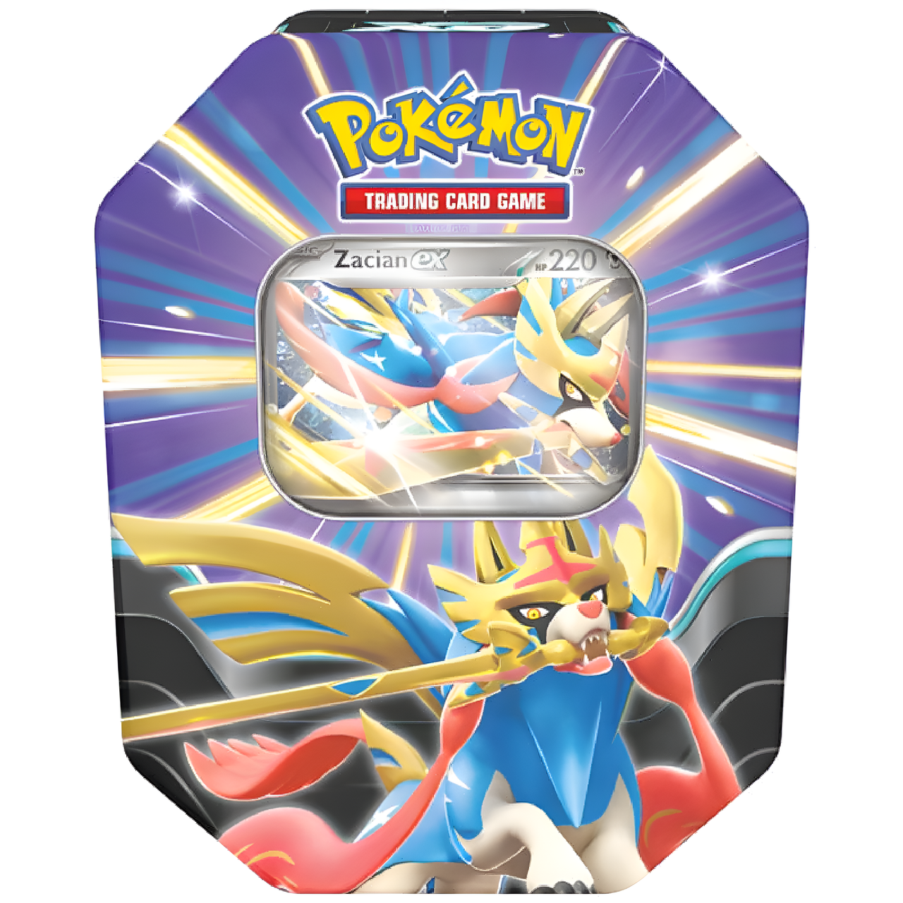 Pokémon TCG: Slashing Legends Tin Zacian ex Pokémon TCG: Slashing Legends Tin Zacian ex