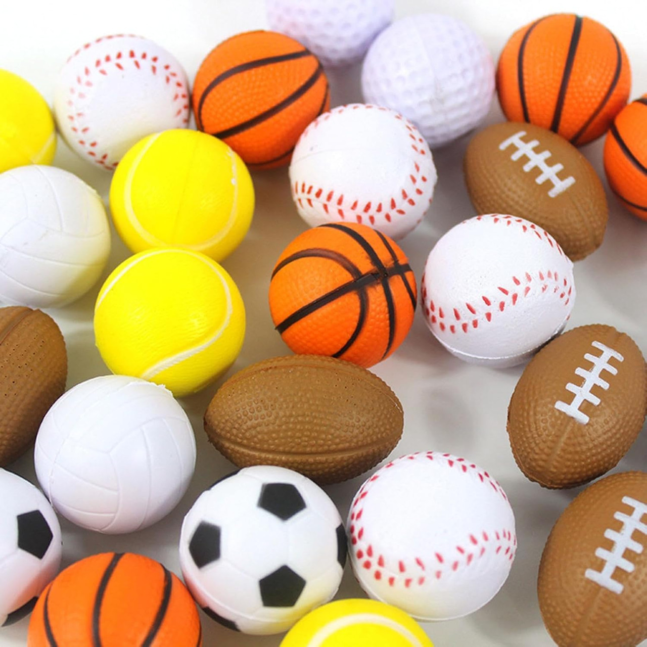 Licenced Rubber High Bounce Sports Balls 9cm