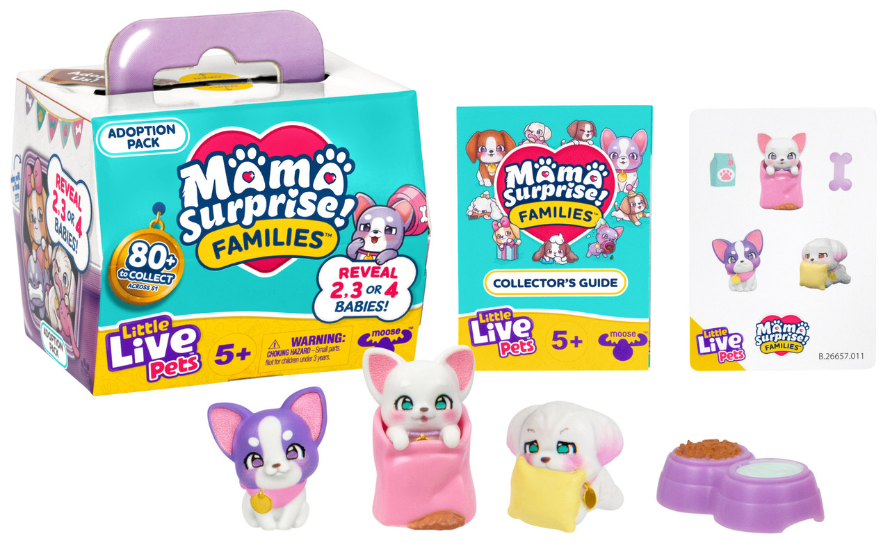 Little Live Pets Mama Surprise Families S1 Puppy Adoption