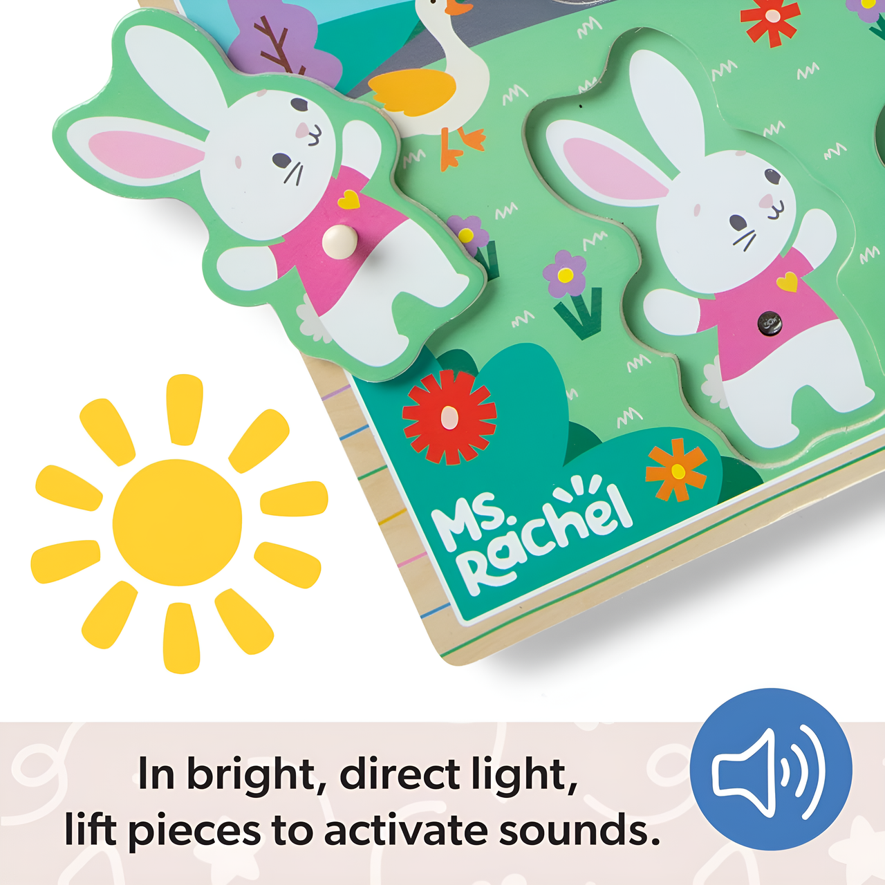 Melissa & Doug Ms. Rachel Wooden Song Puzzle — 6 Pieces Melissa & Doug Ms. Rachel Wooden Song Puzzle — 6 Pieces