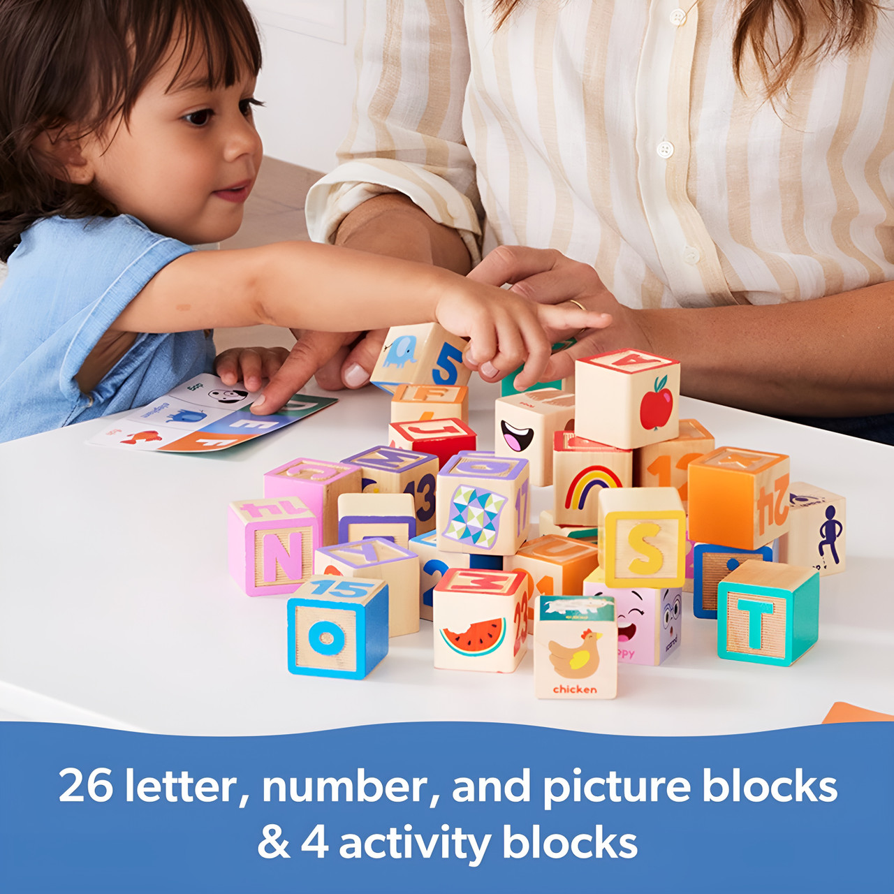 Melissa & Doug Ms. Rachel Wooden Learning Blocks Melissa & Doug Ms. Rachel Wooden Learning Blocks