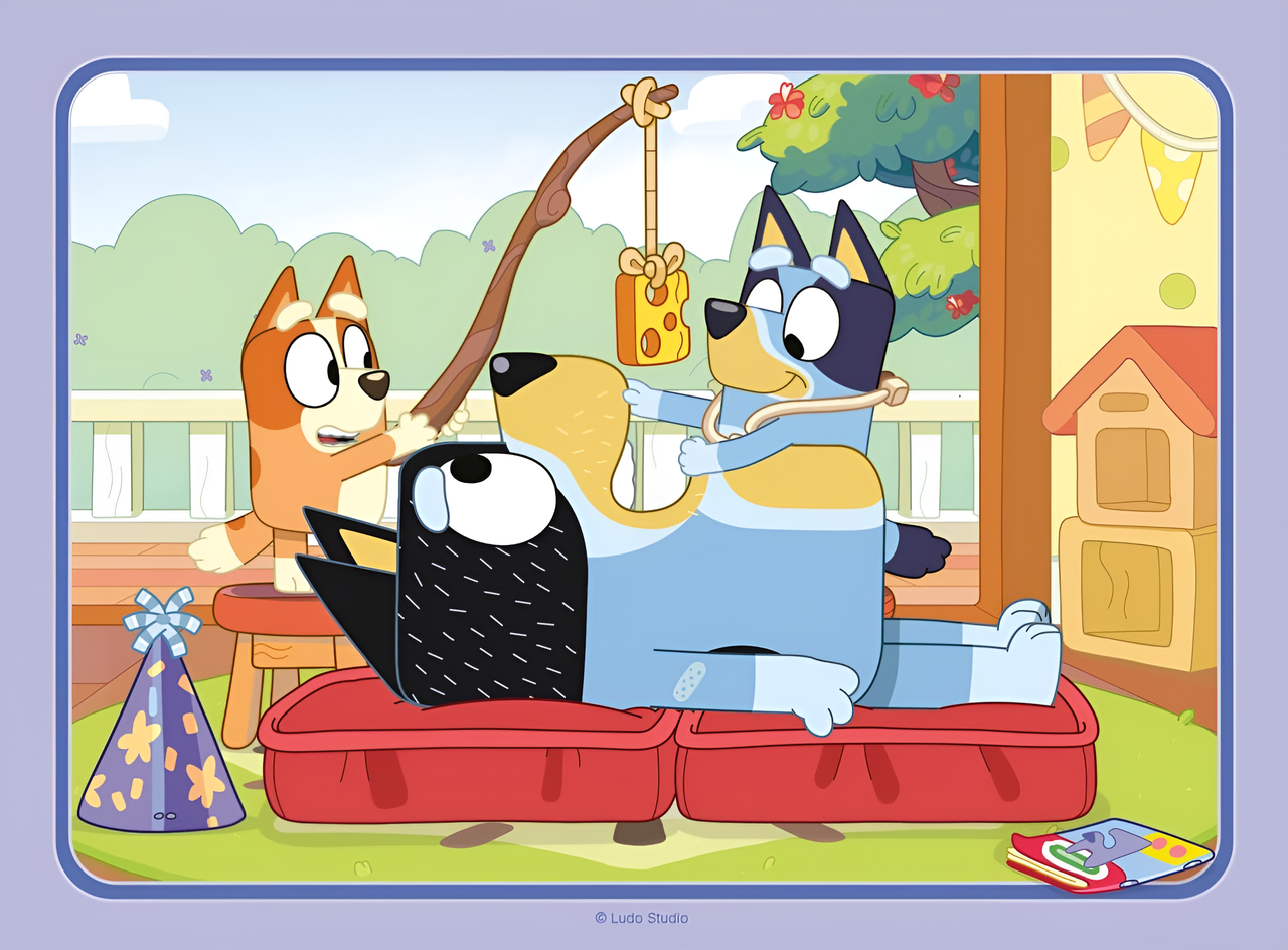 Ravensburger Bluey - 4 in Box 12, 16, 20, 24pcs