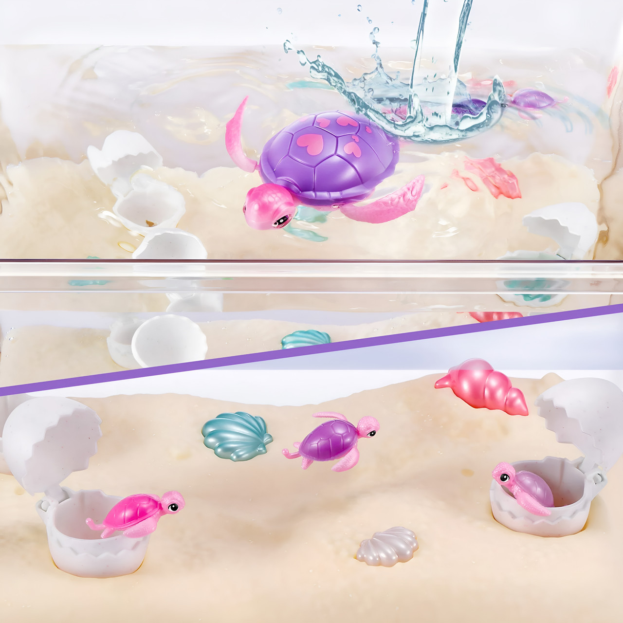 ZURU Pet's Alive Mama Turtle Surprise Playset