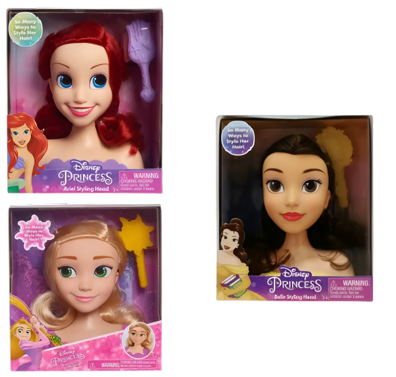 Disney Princess Mini Styling Head Disney Princess Mini Styling Head