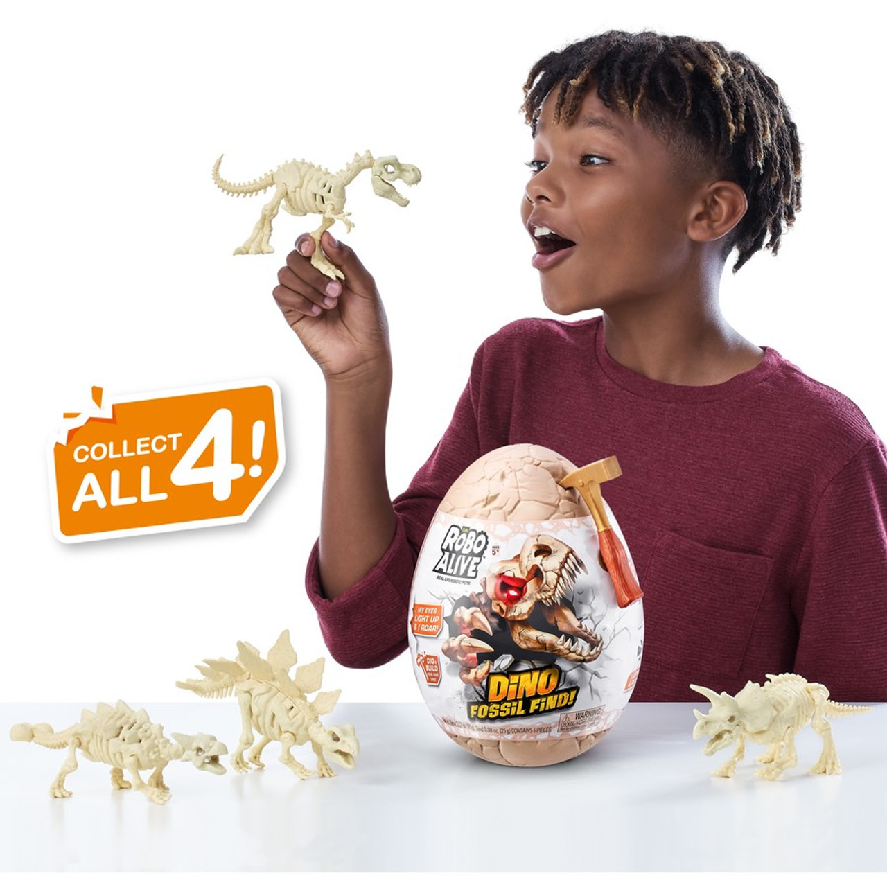 ZURU Robo Alive Fossil Find Amber Adventure ZURU Robo Alive Fossil Find Amber Adventure