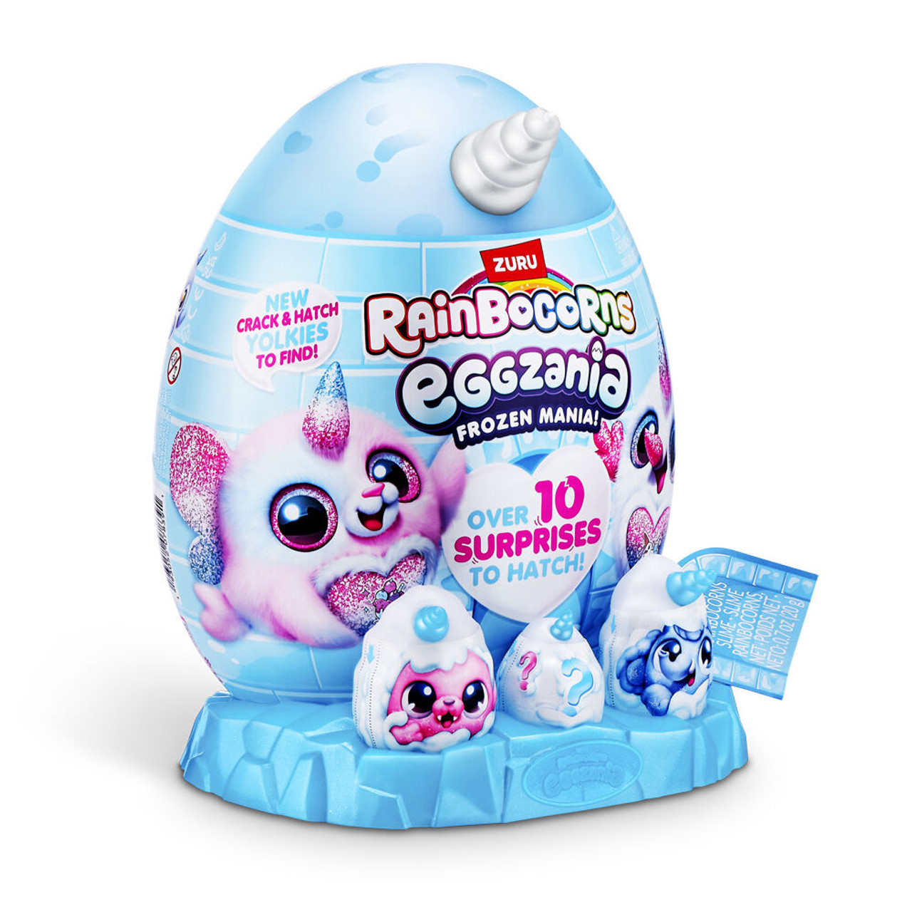 ZURU Rainbocorns Eggzania Frozen Mania ZURU Rainbocorns Eggzania Frozen Mania