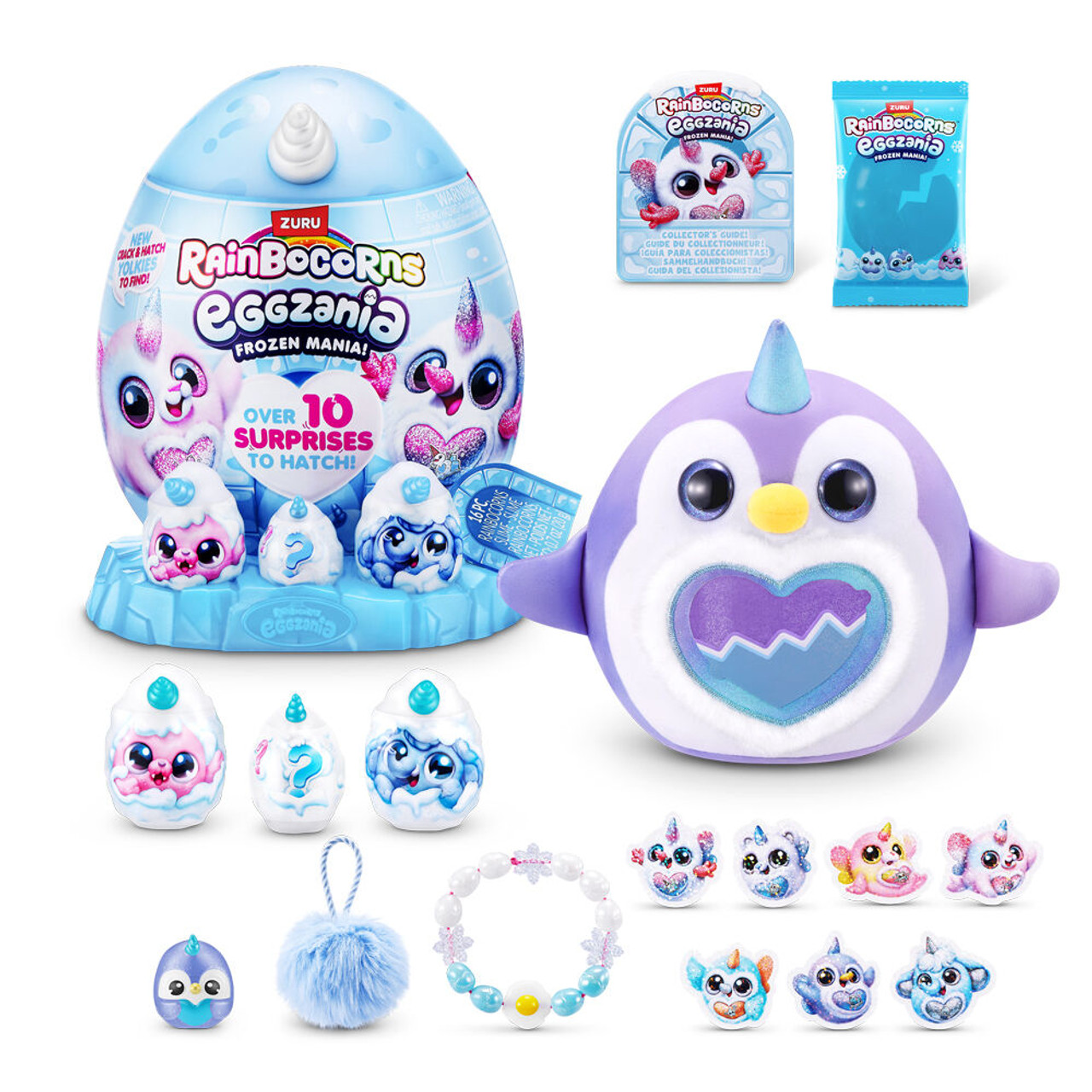 ZURU Rainbocorns Eggzania Frozen Mania ZURU Rainbocorns Eggzania Frozen Mania