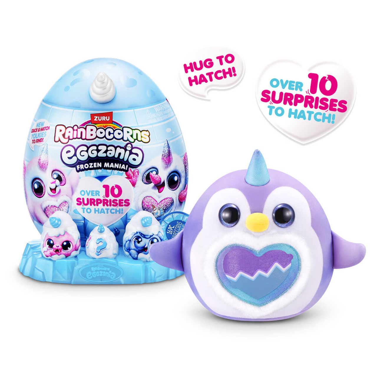ZURU Rainbocorns Eggzania Frozen Mania ZURU Rainbocorns Eggzania Frozen Mania