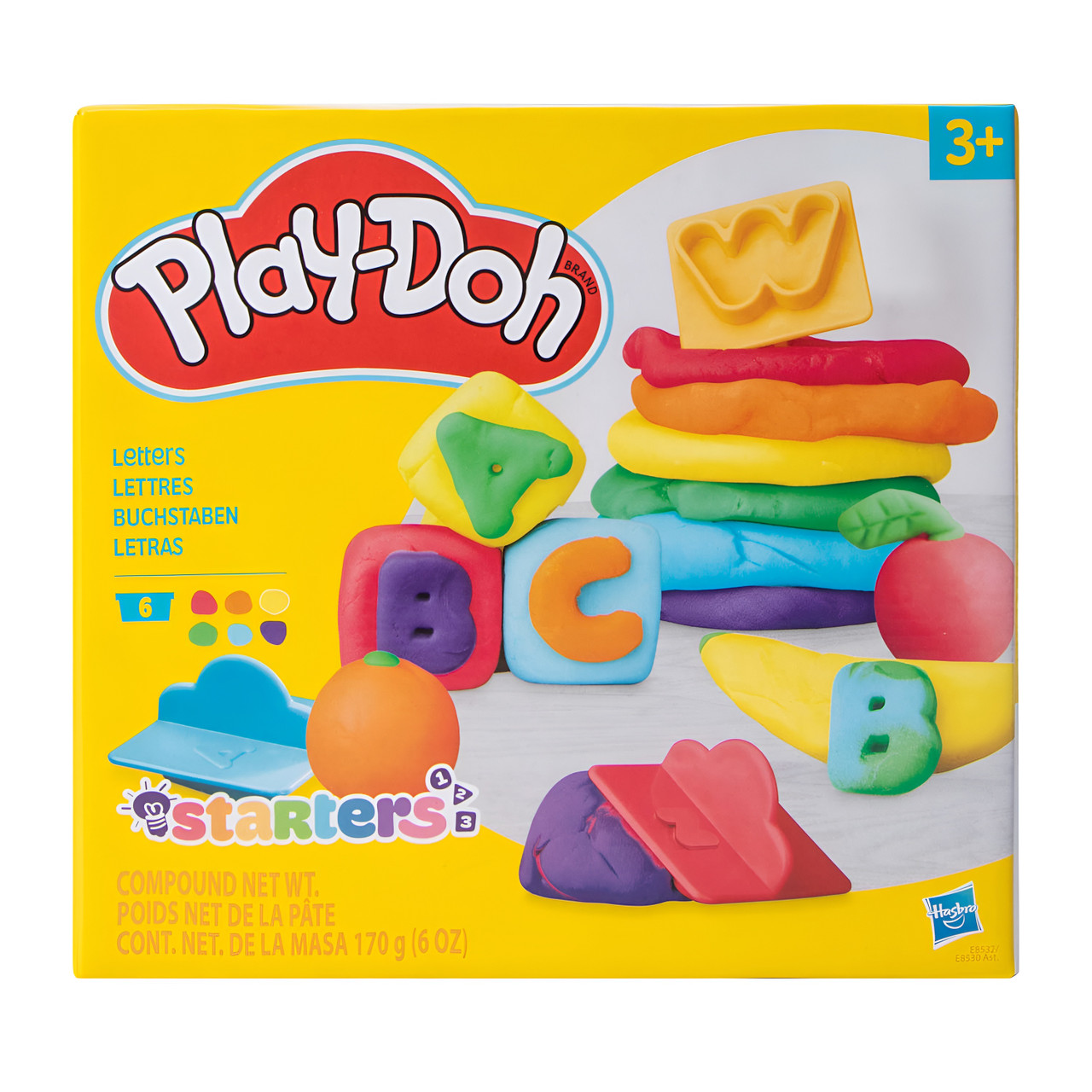 Play-Doh Starter Set With Tools & 6 Cans