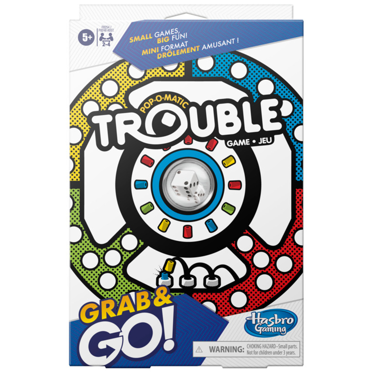 Grab & Go Games - Connect 4, Battleship, Clue or Trouble