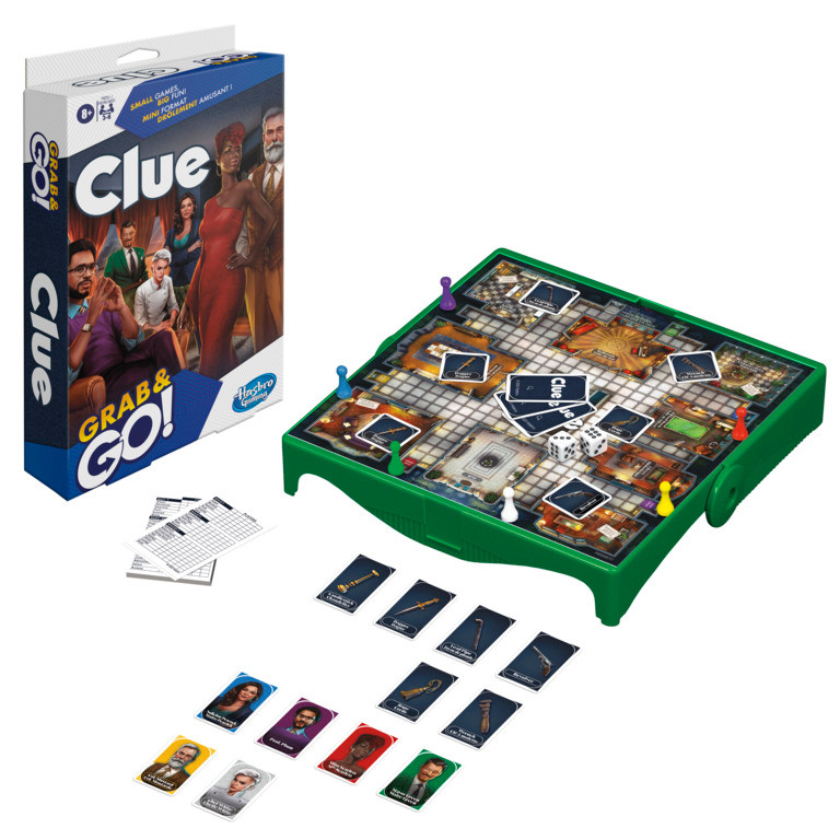 Grab & Go Games - Connect 4, Battleship, Clue or Trouble