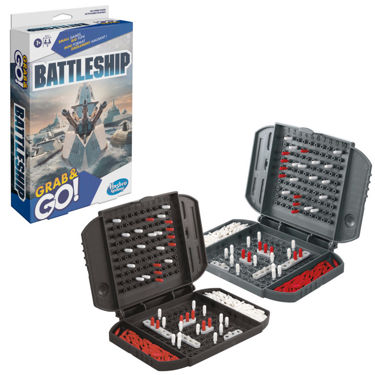 Grab & Go Games - Connect 4, Battleship, Clue or Trouble