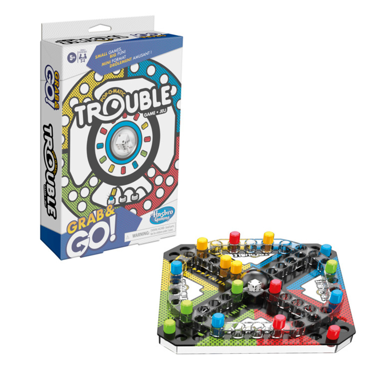 Grab & Go Games - Connect 4, Battleship, Clue or Trouble