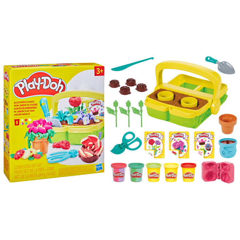 Play-Doh Blooming Flowers Playset