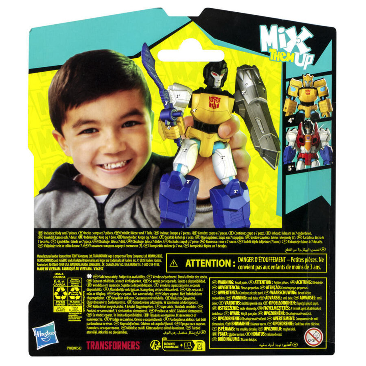 Transformers Mix Mashers Basic Figure Transformers Mix Mashers Basic Figure